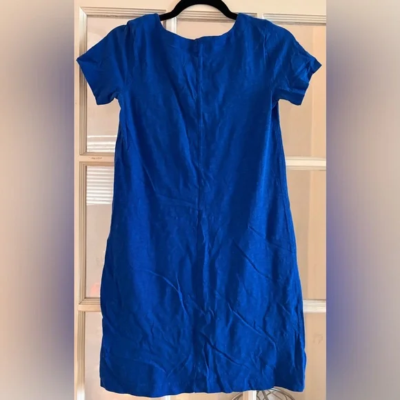 ❤️‍🔥$7 Deal❤️‍🔥GAP Royal Blue T-Shirt Dress - Picture 9 of 9
